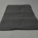 Asvin Soft Textured Bath, Shower, Tub Mat, 24x16 Inch, Phthalate Free, Non Slip Comfort Bathtub Mats with Drain, PVC Loofah Bathroom Mats for Wet Areas, Quick Drying (Grey)