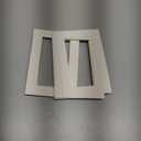 Prudiut 15 Pack 4x6 White Picture Mats, Frame Mattes for 3x5 Pictures Display Photo Frame Mat Core Bevel Cut Mat Board Show Kit for Photos, Prints, Artworks