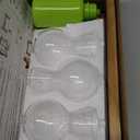 XXXFLOWER Plant Terrarium with Wooden Stand, Air Planter Bulb Glass Vase Metal Swivel Holder Retro Tabletop for Hydroponics Home Garden Office Decoration - 3 Bulb Vase