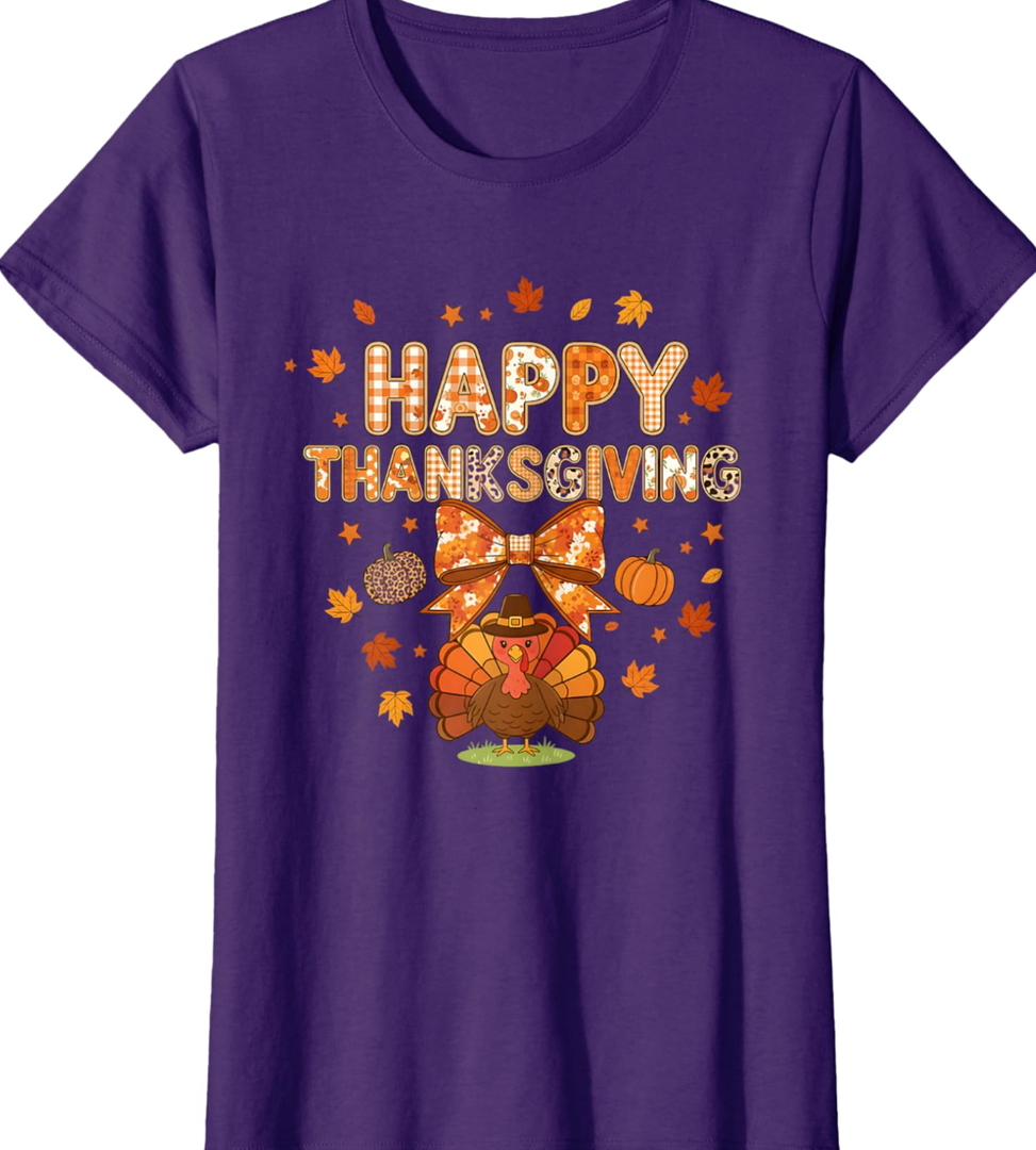 Happy Thanksgiving And Yes It's My Birthday Cute Turkey Kids T-Shirt, XL