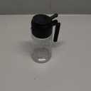 TrendPlain 16oz/470ml Glass Olive Oil Sprayer for Cooking  2 in 1 Olive Oil Dispenser Bottle for Kitchen Gadgets and Air Fryer Accessories, Salad, BBQ - Black