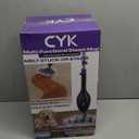 CYK Steam Mops for Floor Cleaning, 12 in 1 Handheld Steam Cleaner for Home, Floor Steamer for Hardwood Floors and Tile (Purple-grey)