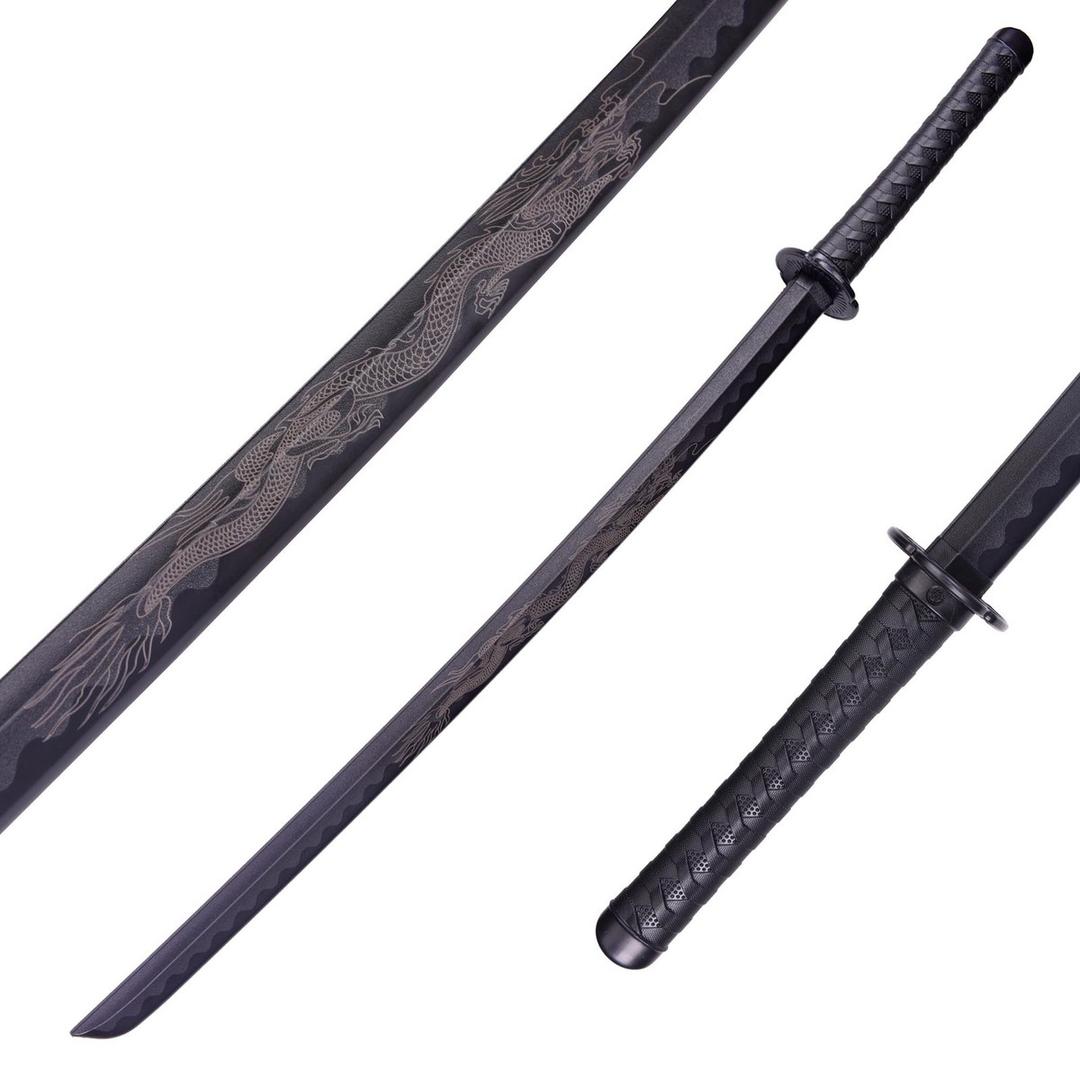 Polypropylene Katana Sword - Japanese Training Samurai Sword, Blunt Longsword