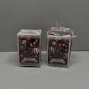 Realspring 52 Pcs Burgundy Christmas Ball Ornaments Set Red Shatterproof Plastic Tree Hanging Ornaments Color Christmas Decorations for Xmas Tree Wreath Wedding Holiday Party Decor