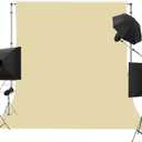 Tan Photo Backdrop for Photoshoot Tan Background for Photography Photo Backdrop Curtain for Party 8x10 FT