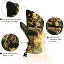Camo Hunting Gloves, Anti-Slip, Water Resistant Ski/Fishing Glove for Cold Weather