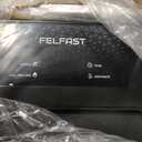 Walking Pad Treadmill, 12% 5-Level Auto Incline, 2-in-1 Under Desk Foldable w/Remote Control, 12 HIIT Mode, 265 Lbs, 7.6 MPH Max, Portable Treadmill for Office Home (Black)