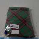 Kuoser Waterproof Dog Coat, Reversible Dog Jacket for Large Dogs, Adjustable Durable Doggie Winter Coat for Growing Puppies Warm Puppy Cold Weather Apparel, Christmas Green L (Large (Pack of 1))