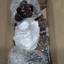 Metal Candelabra 5-Candle 10.1 Inch Tall Candle Holder Stick for Home Wedding Event and Party Festival,Red Bronze