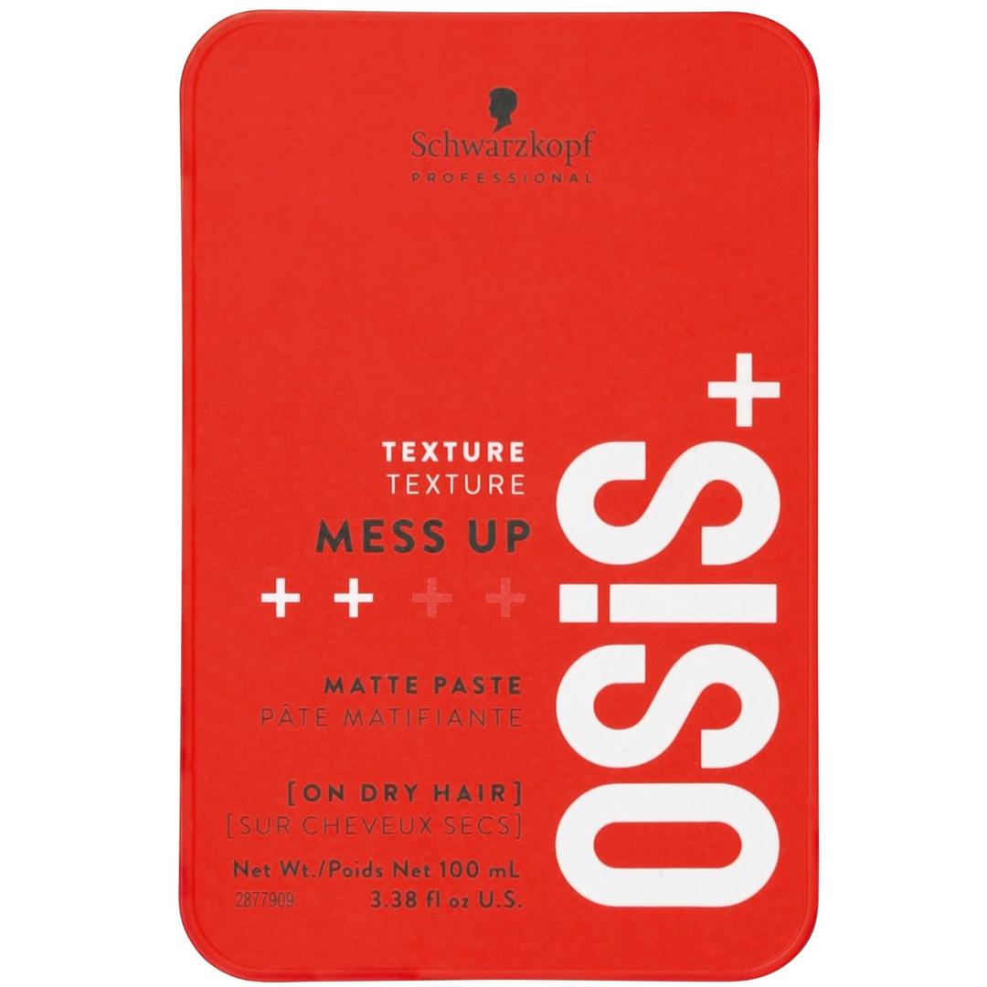 OSiS+ Mess Up - Matte Styling Paste for Medium Control & Flexible Styling