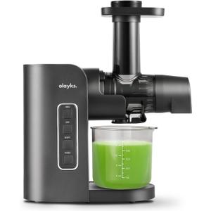 Cold Press Juicer,Slow Masticating Juicer with Soft & Hard Modes,Juicer Machines Vegetable and Fruit with Reverse Function,Celery Juicer,BPA-Free,Easy to Clean