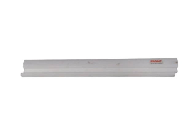 White Cordless Faux Wood Window Blind, Room Darkening Horizontal Window Blinds with Matching Decorative Valance