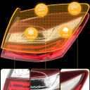 Right Passenger Side Tail Light Compatible with Honda Accord 2016 2017, Rear Tail Lights, Right Brake Turn Signal Taillight, Passenger Side Taillamp Replace HO2805108