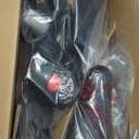 JMMD Toddler Bike with Push Handle for Kids 18-60 Months, 6 in 1 Foldable Push Bike with Training Wheels, Pedals, Brakes, Kickstand, Kid Balance Bike Gift & Toys for Boy & Girl (Large, Black)