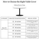 Yesad Elastic Tablecloth for Round Tables, Waterproof Tablecover for Up to 45"-48" Round Table, Dining Tablecover for Indoor and Outdoor, Holiday, Flag Butterfly