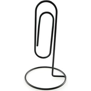 1PC Black Study Note Holder Office Desk Paper Clip Memo Holder & Organizer, Perfect Office Accessory, Organize and Access Bills