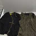 ZOMVA Plus Size 2 Pieces Mother of The Bride Sparkly Dress Set with Jacket Formal Wedding Guest Evening Elegant Outfit (XX-Large Plus, Gold and Black)