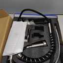 Kitchen Faucet with Pull Down Sprayer, Single Handle Brushed Nickel High Arc Commercial Farmhouse Kitchen Sink Faucet with Deck Plate