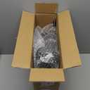 Side Table - Small Round Metal Accent Table for Living Room, Bedroom, Office - Modern Matte Black Pedestal Coffee Table for Small Spaces - 21" Height, Compact Drink Table for Sofa, Corners