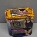 Arm & Hammer FitRight Fresh Start Ultimate Absorbency Large Black Incontinence Underwear (12 ct)