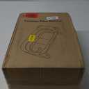 MoreFeel Collapsible Baby Bathtub for Newborn with Thermometer & 1 Hooded Towel & 1 Soft Floating Cushion,Portable Travel Bathtub with Drain Hole, Durable Foldable Baby Tubs for Infants to Toddler (Grey)