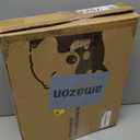 Elevated Dog Bed Raised Outdoor Dog Cot for Large Dogs, Installation Requires No Tools, Frame with Washable Cooling Breathable Mesh Anti-Slip Feet, Indoor Pet Bed, Black, 43.3 Inches