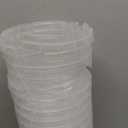 Set of 60 Large Plastic Cups with Lids and Straws 34oz Disposable Coffee Cups Clear Cups for Drinks Packs and Takebacks