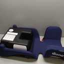 Diono Airi Lightweight High Back Booster Seat, Foldable Travel Friendly, Slim 3-Across Fit, 40100 lbs/4357 in, Frontal Impact Protection, Blue