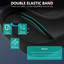 GLDRAM Carrying Case for Nintendo Switch 2 (2025), Portable Accessories Kit with Black Travel Storage Bag, Clear Protective Skin Cover, 6 Slots Game Card Holder, Screen Protector & 8 Thumb Grips