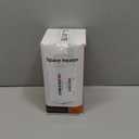 Amazon Basics Ceramic Portable Mini Space Heater for Office Desk, Indoor Use, Fast Heating, Energy Efficient, 500W, With Tip-Over Protection, Lightweight 1.4 lbs, Black, 5.87"D x 3.15"W x 5.95"H