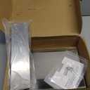 Magnetic Knife Block,Stainless Steel Magnetic Knife Holder Rack for Kitchen Counter,Strong Double Sided Magnet Knife Storage Stand with Wood Base