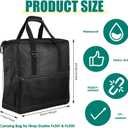 Eccliy Carrying Bag Compatible with Ninja Slushie Machine Fs301 & Fs300, Portable Outdoor Frozen Drink Maker Travel Bag Case Side Opening Thickly Padded for Protection Slushie Machine Accessories