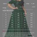 Women's Sequin Plus Size Wedding Guest Bridesmaid Dresses Maxi Gown for Formal Prom Cocktail Party Evening Events (Green, XXL)