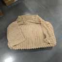 FUNNY FUZZY Dog Bed for Medium Large Dogs - Orthopedic Pet Beds, Fluffy Dog Sofa with Removable Washable Cover, Supportive Foam Pet Couch Bed - Snoozy Dream, Camel, XL