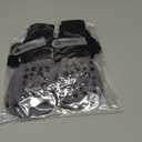 Anti-Slip Dog Socks for Hardwood Floors, Non-Slip Socks with Reflective Strips to Provide Paw Protection, Reflective Grip Socks for Senior Dogs, Prevent Licking & Scratches, 6 PCS Set - L