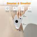 Joysea OP1 Label Maker Machine with Tape, Wireless Small Label Maker Bluetooth with Multiple Templates for Home School Office Organization, Thermal Sticker Printer Gray White