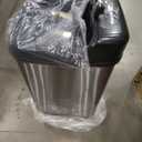 NINESTARS DZT-50-6 The Original Automatic Motion Sensor Trash Can, 13.2 Gal. / 50 L., Stainless Steel
