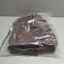 Leather Laptop Backpack for Women Designer Laptop Bag, 16.5 inch Travel Computer Backpacks Purse with Tassel for Work Business with Satchel Purse Dark Coffee