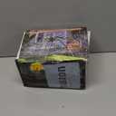 OCATO Halloween Decorations Spider Webs: Spider Web Lights 135 LED Purple Lights 59" Giant Spider Scary Halloween Decorations Outdoor Indoor for Party Garden Home Costumes Yard Haunted House