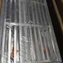 Porch Potty for Dogs, 31"20" Stainless Steel Dog Litter Box, Portable Sturdy Metal Pet Toilet Tray, for Small Large Dogs Indoor Outdoor Use, Easy to Clean (31.49x19.68in)