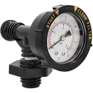 24850-0105 Air Relief Valve & Pressure Gauge Assembly Compatible with Sta-Rite System 3 Pool & Spa Cartridge Filters