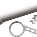 Finest-Filters RO Reverse Osmosis Membrane Housing Complete WIth All Fittings And Spanner