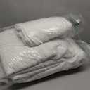 EVENHUG Quilt Queen Size Bedding Set with Pillow Sham Lightweight Bedspreads Coverlet Soft Reversible Bed Cover for All Season 3 Piece (White 92"x96")