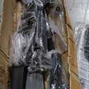 GarveeHome Full Size Platform Bed Frame with Adjustable Headboard, Linen Fabric Upholstered and Wooden Slats Support, Heavy Duty Mattress Foundation, No Box Spring Needed, Easy Assembly, Dark Grey