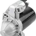 Starter Motor 12V 0.9KW 10 Teeth Clockwise Compatible with 2014-2019 Kia Soul 1.6L, 2016-2017 Rio, Replace 361002B110