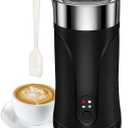 Ovetedot Milk Frother, 4-in-1 Milk Frother and Steamer, Automatic Hot and Cold Foam Maker and Milk Warmer