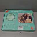 Rechargeable Floor Magnifying Glass with Light and Stand,43 LED Flexible Hands Free Magnifying Lamp,2-in-1 Large Lighted Magnifiers for Reading,Sewing,Crafts,Painting,Close Work,DIY White