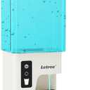 Automatic Mouthwash Dispenser for Bathroom 23.67FL Oz, Wall Mounted Smart Mouth Wash Dispensers with Magnetic Cups,Touchless Electric Mouthwash Dispenser for Kids Adults (White)