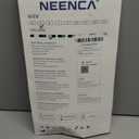 NEENCA Professional Knee Brace for Pain Relief, Medical Knee Support with Patella Pad & Side Stabilizers, Compression Knee Sleeve for Meniscus Tear, ACL, Joint Pain, Runner, Workout (Gray, Small)