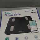 Etekcity Smart Scale for Body Weight, Digital Bathroom Weighing Machine Fat Percentage BMI Muscle, Accurate Composition Analyzer People, Bluetooth Electronic Measurement Tool, 400lb (Black-Deep)